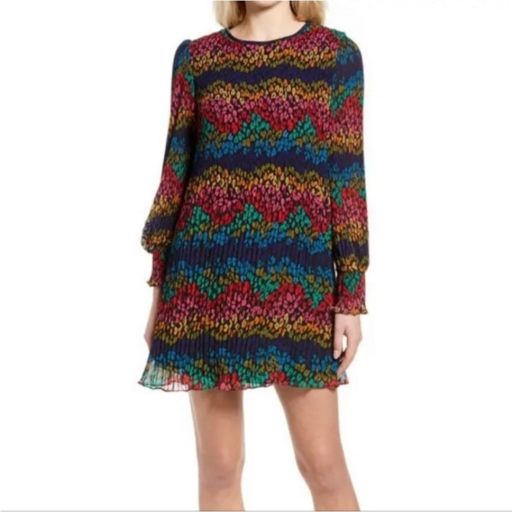 Never Fully Dressed Multi Leopard Dress Size 4